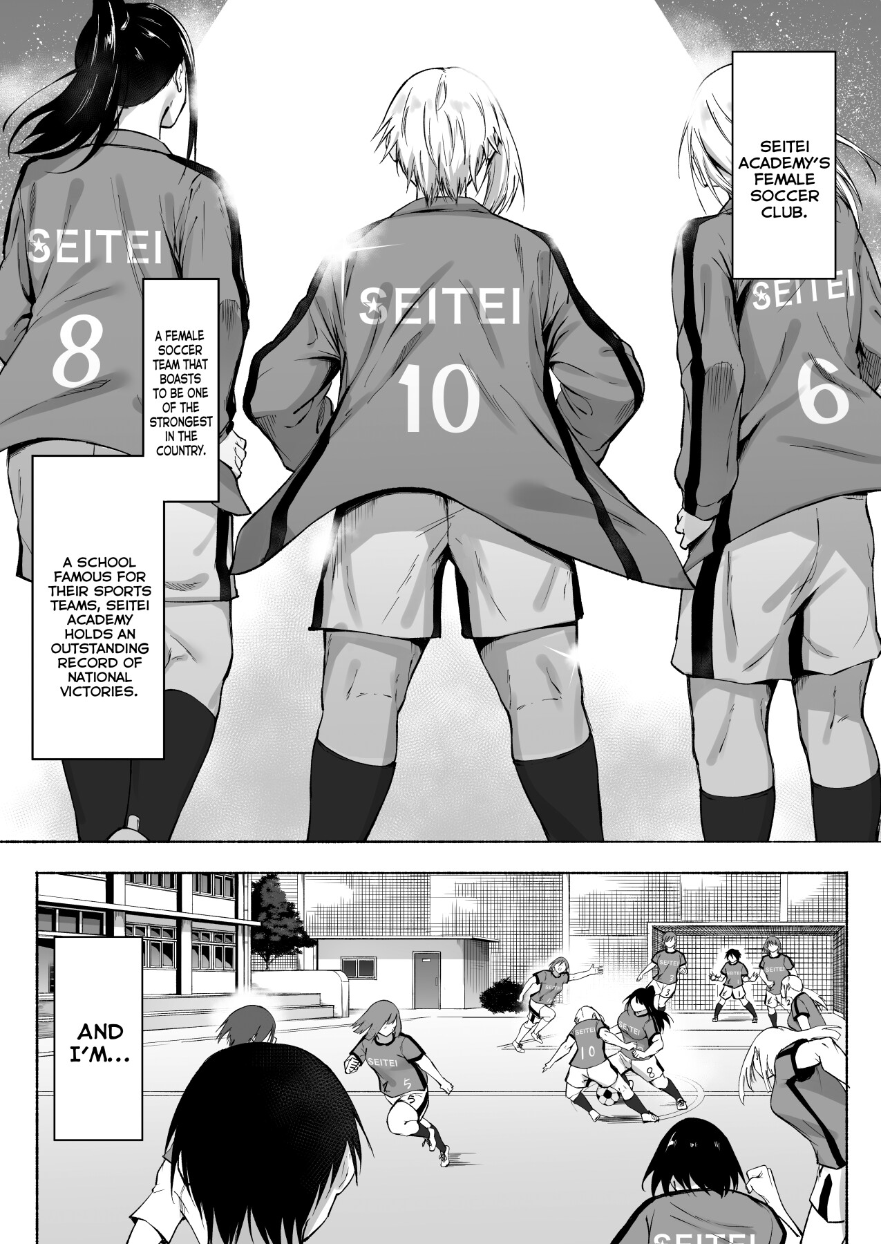 Hentai Manga Comic-The daily life of Seitei Academy soccer club, part 1♡-Read-2
